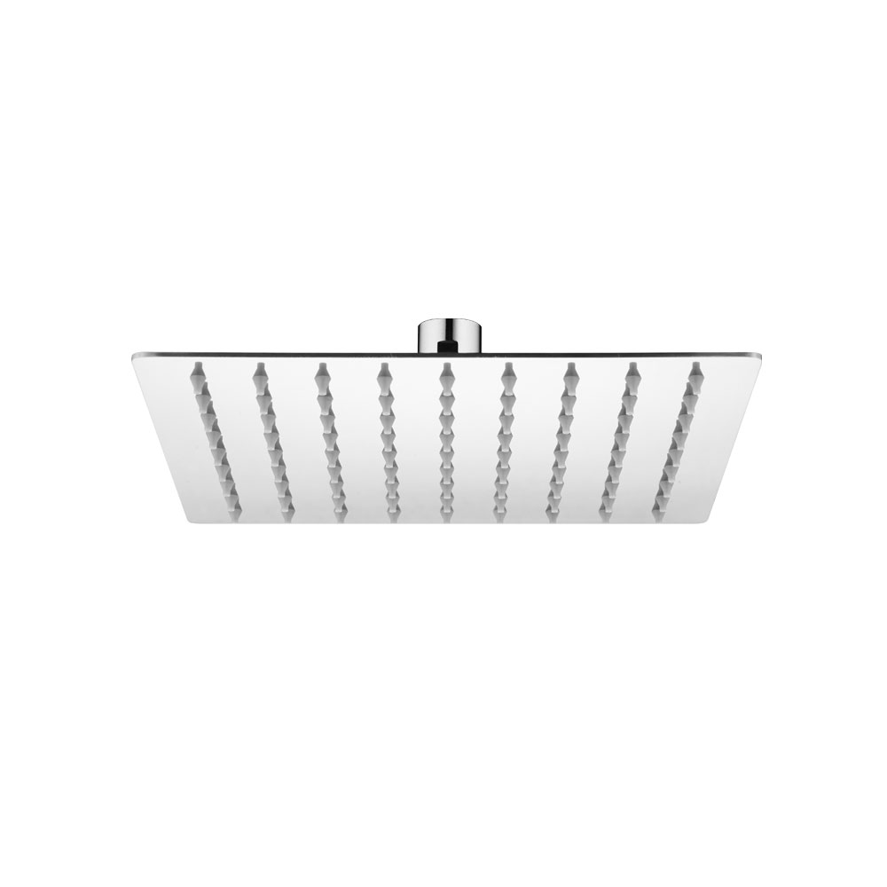 Mereo Tanierová sprcha horná, Slim, hranatá 200x200 mm s kĺbom, nerez