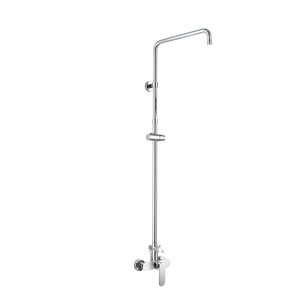 Mereo Nástenná sprchová bateria Mada 150 mm so sprchovou tyčou bez príslušenstva
