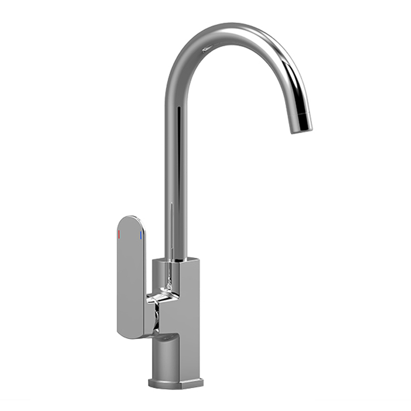 Mereo Drezová stojanková batéria, Mada, s ramienkom nad pákou,výška 368 mm, chróm