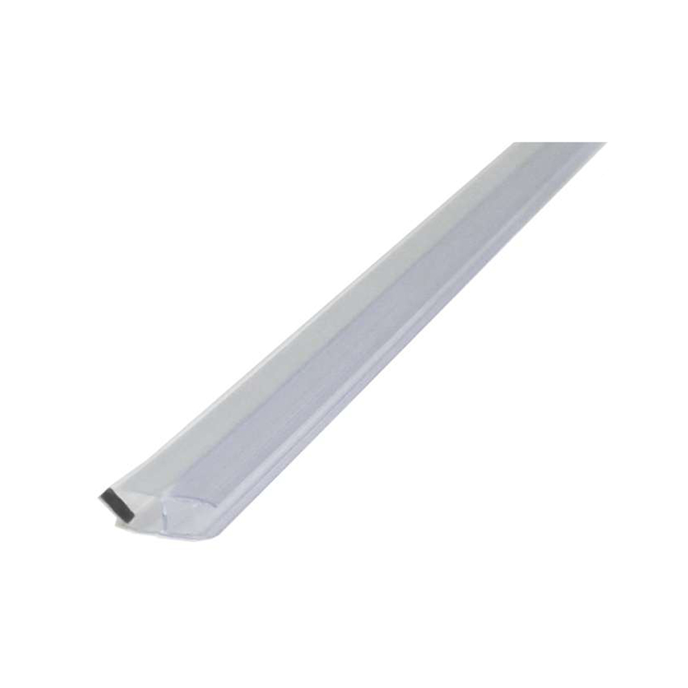 Mereo Magnetická lišta biela, pre sklá série Novea, 45°, výška 2 m, pre sklo 8 mm, 1 ks