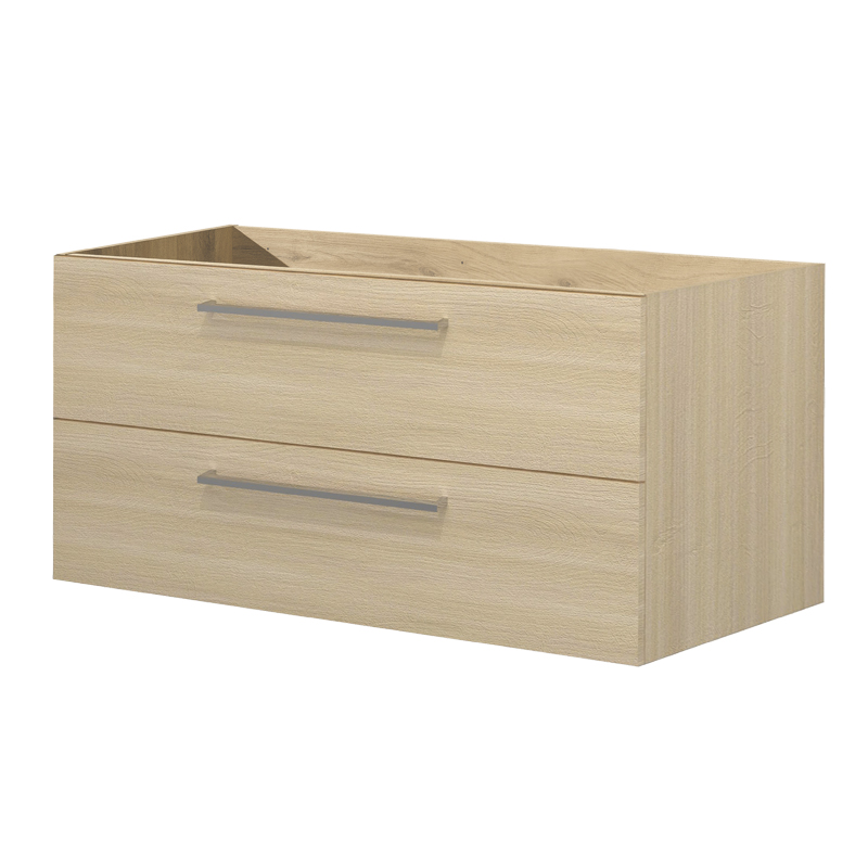 Mereo Bino, kúpeľňová skrinka 121 cm, dub Sand Barbera