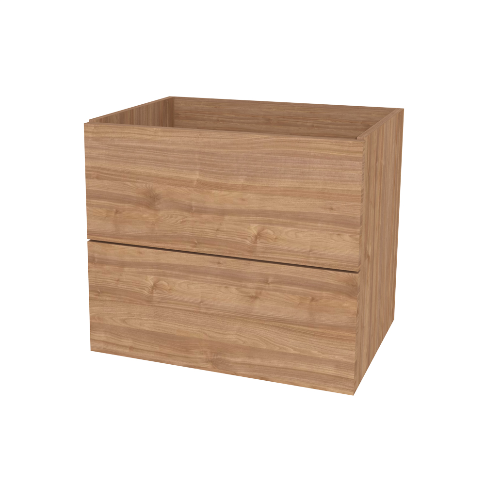 Mereo Ponte, kúpeľňová skrinka 61 cm, Multidecor, Light Select Walnut