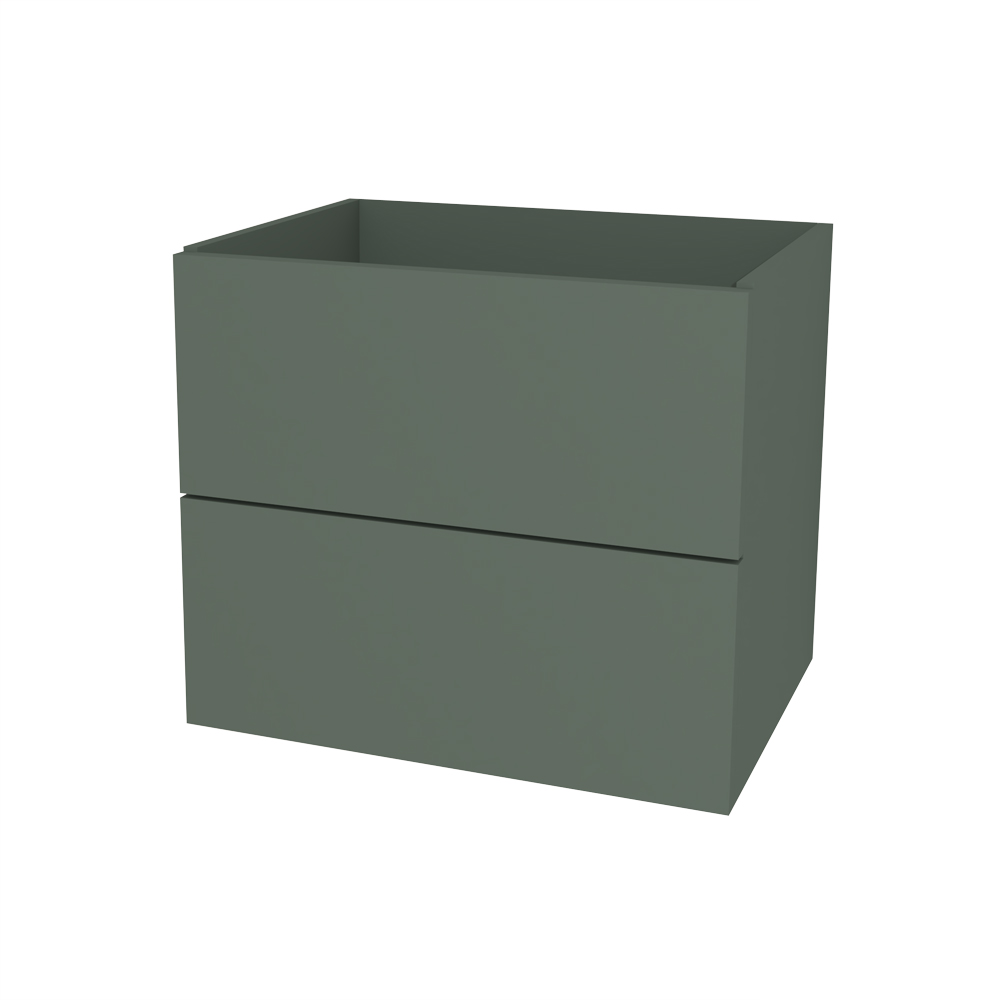 Mereo Ponte, kúpeľňová skrinka 61 cm, Multidecor, Zelená Verde