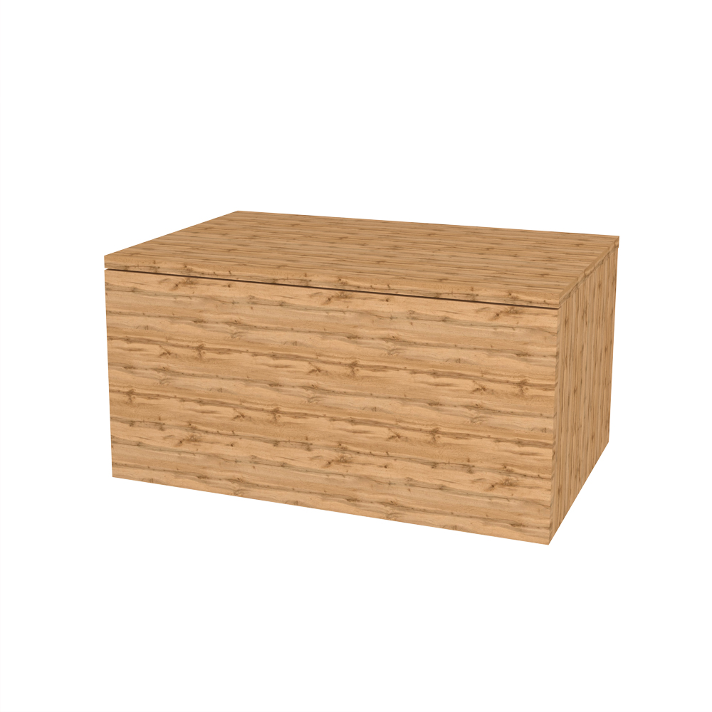 Mereo Ponte, kúpeľňová skrinka 70 cm, Multidecor, Dub Wotan