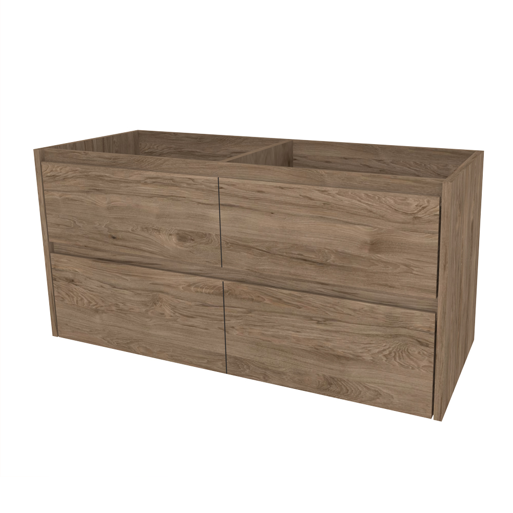 Mereo Opto, kúpeľňová skrinka 121 cm, Multidecor, Dark Rockford Hic
