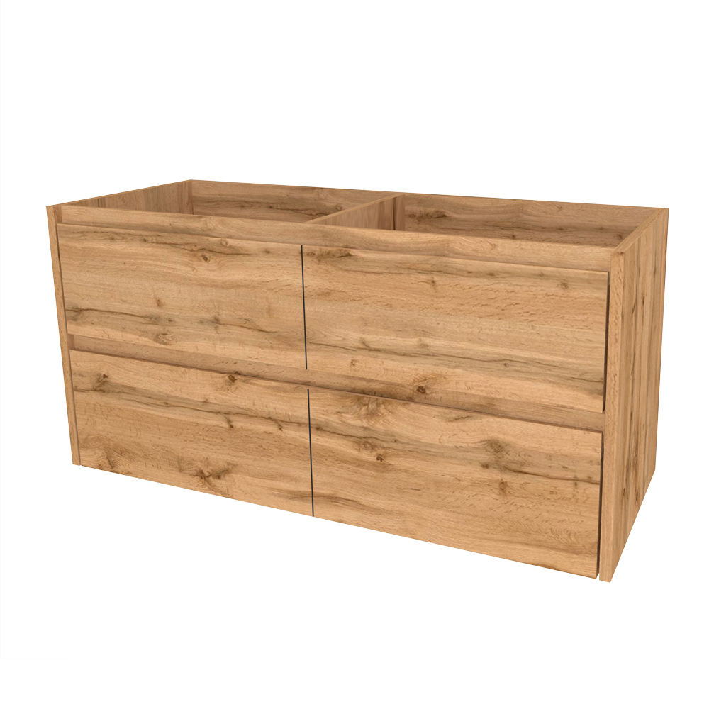 Mereo Opto, kúpeľňová skrinka 121 cm, Multidecor, Dub Wotan