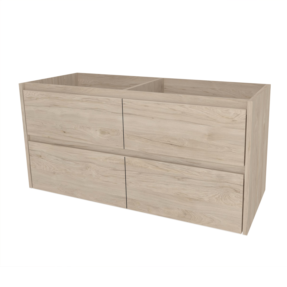 Mereo Opto, kúpeľňová skrinka 121 cm, Multidecor, Light Rock Hickory