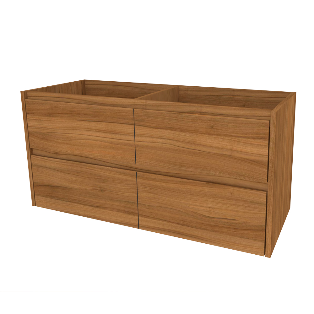 Mereo Opto, kúpeľňová skrinka 121 cm, Multidecor, Orech Dijon prírodný