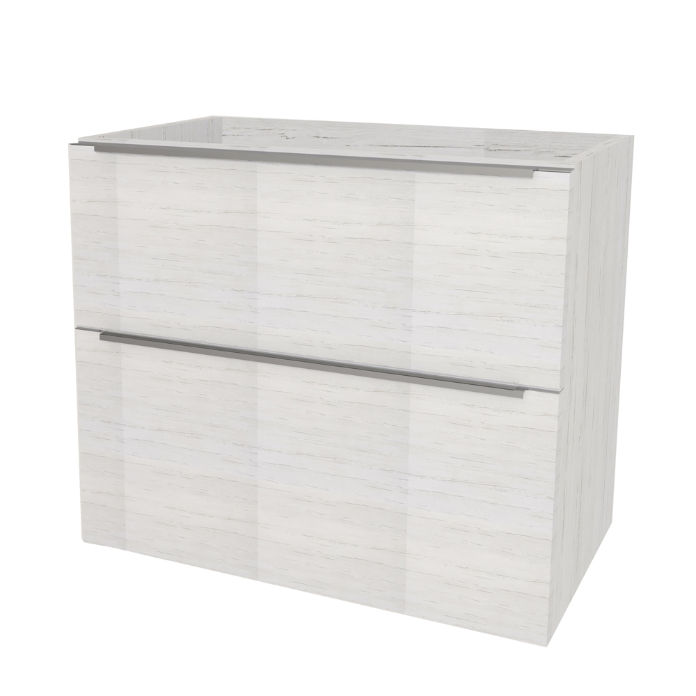 Mereo Mailo, kúpeľňová skrinka 81 cm, chróm madlo, Multidecor, Pino Aurélio