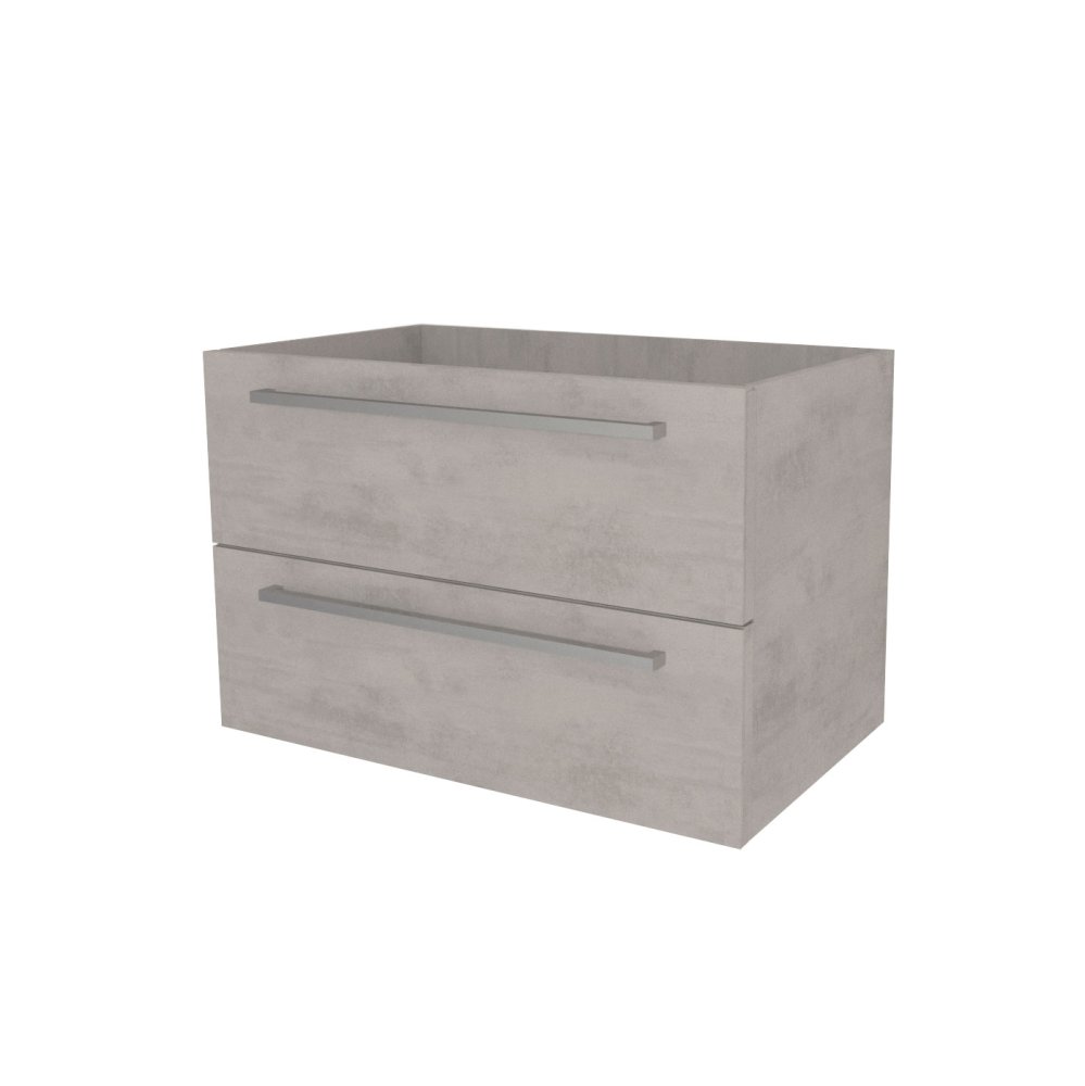 Mereo Bino, kúpeľňová skrinka 101 cm, Multidecor, Chromix strieborný