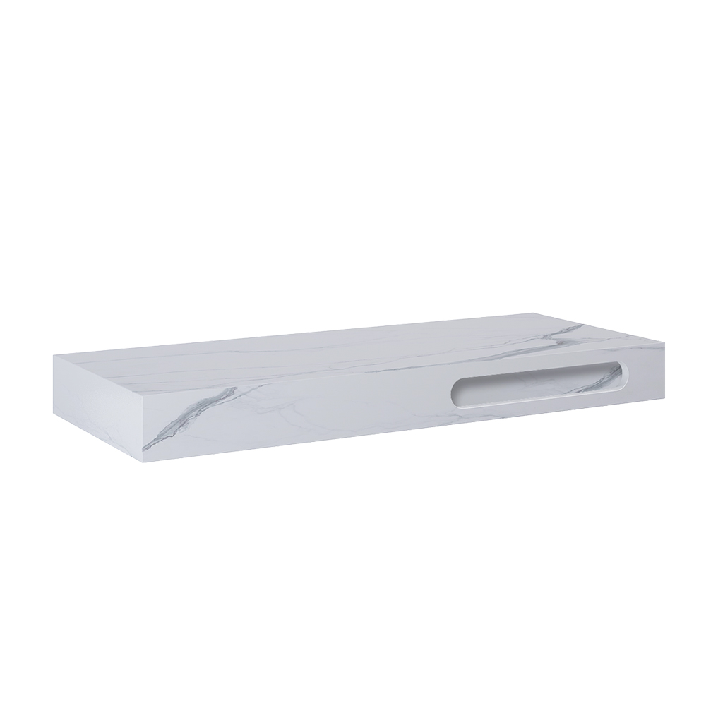 Lotostone doska s konz. na ut. 120x46x12cm b. mat