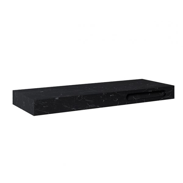 Lotostone doska s konz. na ut. 140x46x12cm č. mat
