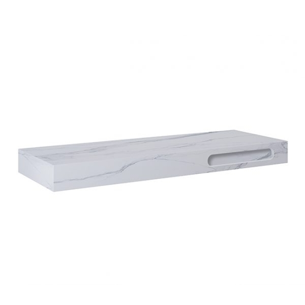 Lotostone doska s konz. na ut. 140x46x12cm b. mat