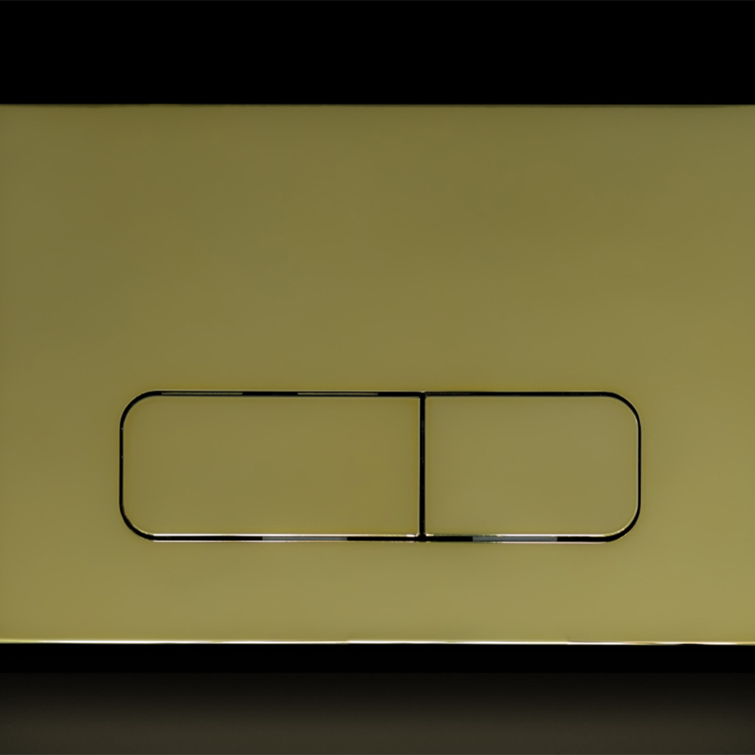 CHROME NOBLE ovládacie tlačidlo ABS PURE GOLD