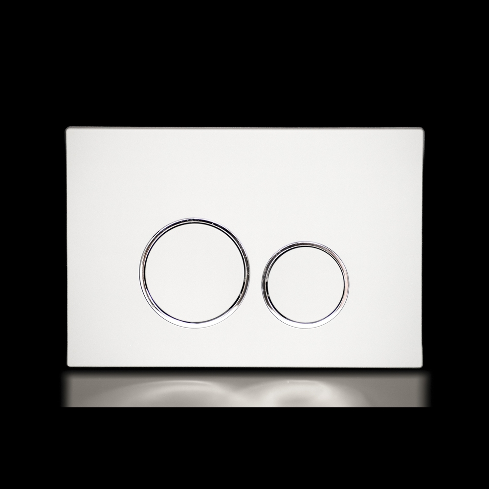 RUNDO ovládacie tlačidlo ABS Ceramic white mat