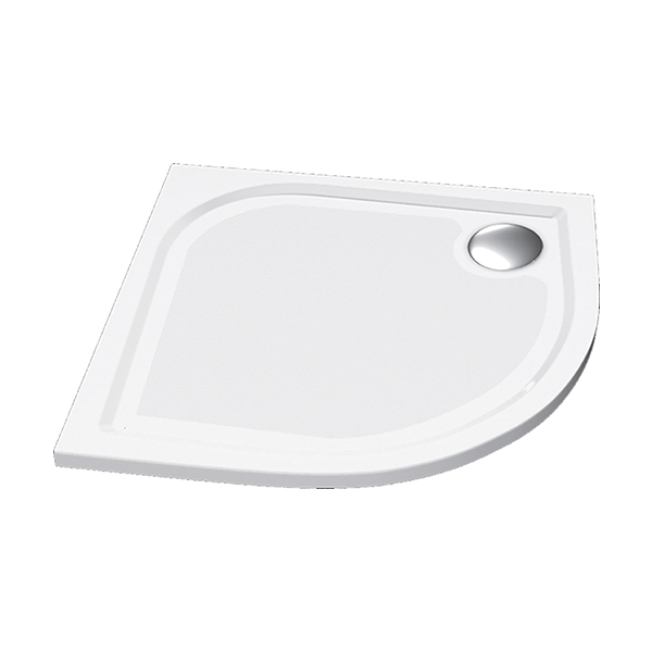 DROP sprch. vanička 90x90 oblá/nohy sucast balenia