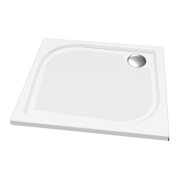 DROP sprch. vanička 80x80 štvorec/nohy sucast bale