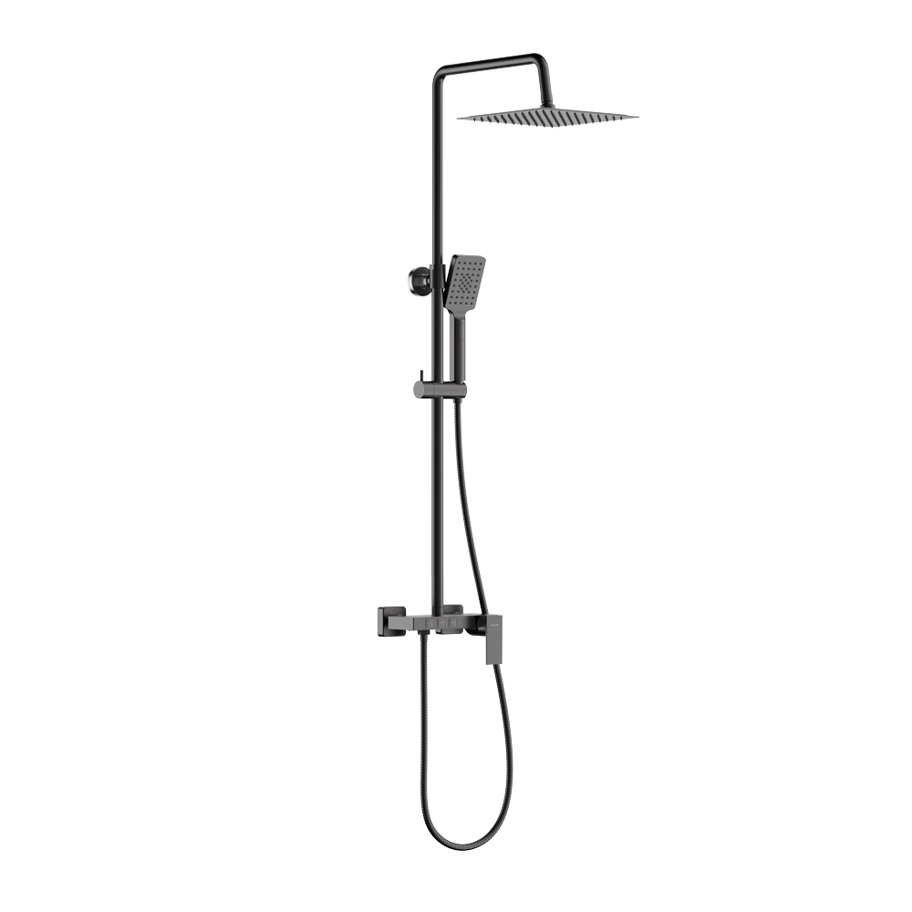 ARTO duálny sprchový set, gunmetal