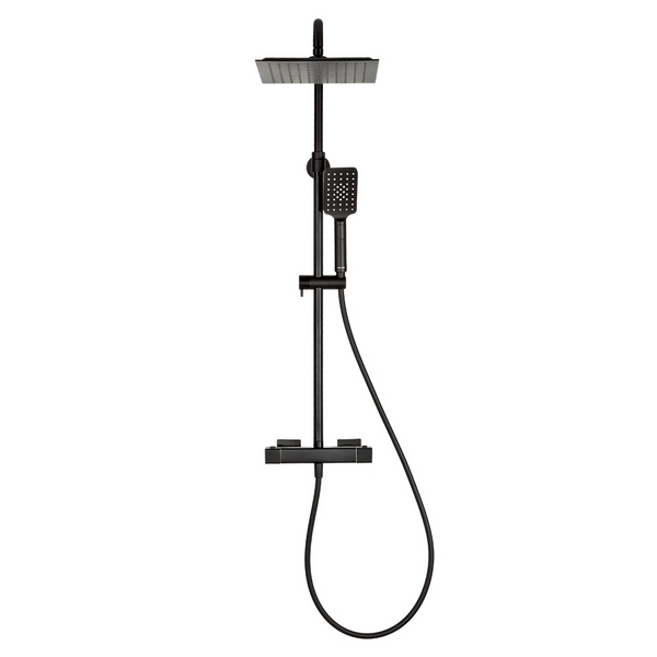 SHOWERSKY CUBE duálny sprchový SET čierny