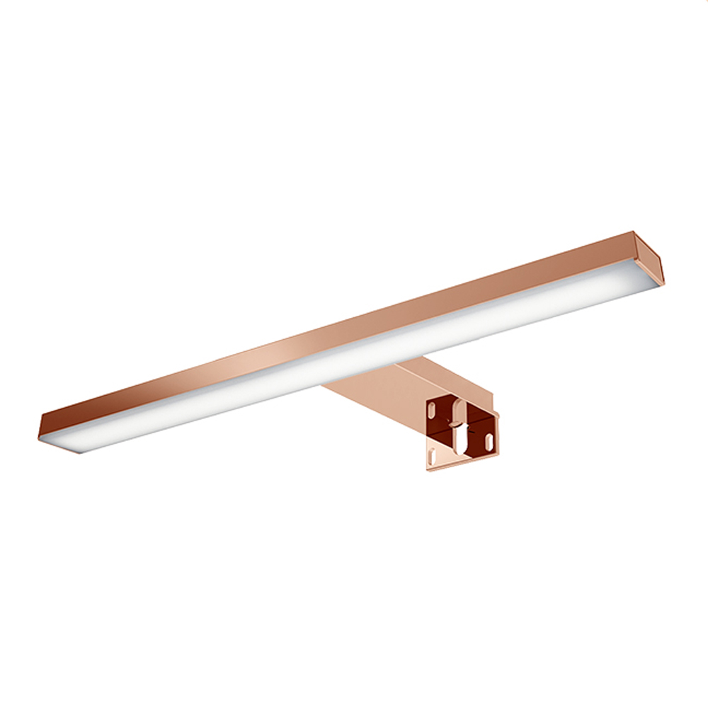 Aster osvetlenie na zrkadlo 28 cm rose gold