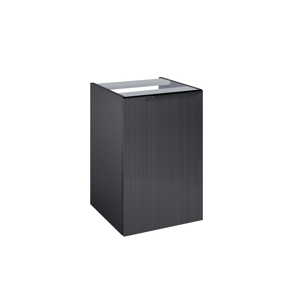Urban bočná skrinka 40cm 1D black mat