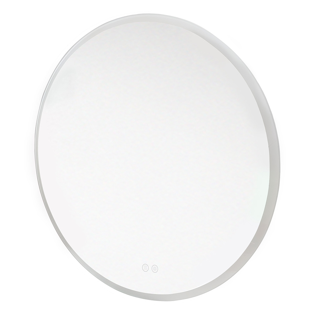 Mereo Zrkadlo okrúhle pr. 60 cm, LED osvetlenie a odhmlievanie